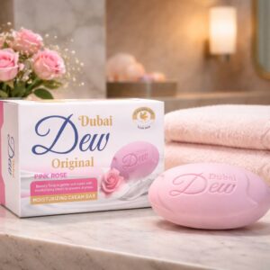 Dubai Dew Original Pink Rose Beauty Soap