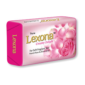 Lexona Beauty Soap French Rose and Almond Oil 130g